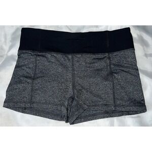 Juniors‎ Womens Athletic Gray/Black Compression Bike Running Shorts Small 2006